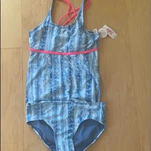 Girls justice tankini bathing suit